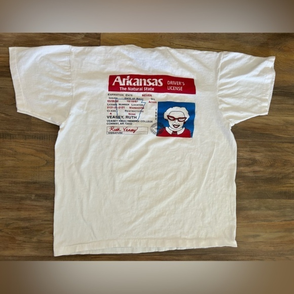 Vintage 90s Ruth Veasey Funny Graphic Tee XL
